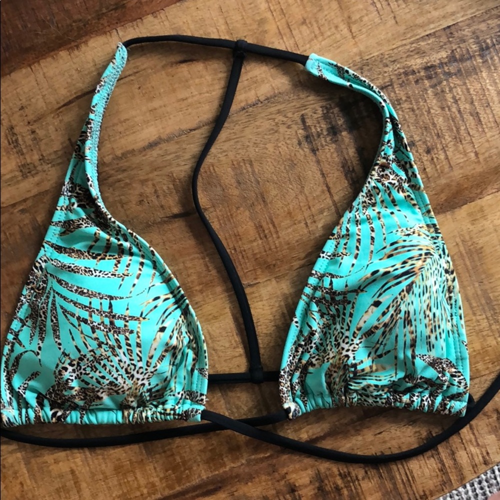 Lspace wrap bikini top